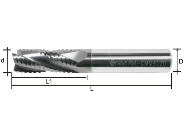 Dao phay phá thô RM-CMM 4000