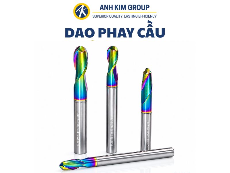 Dao phay cầu trong cơ khí