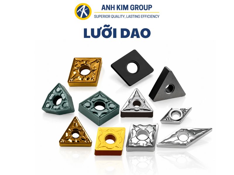 Dao insert cần lưỡi dao như thế nào