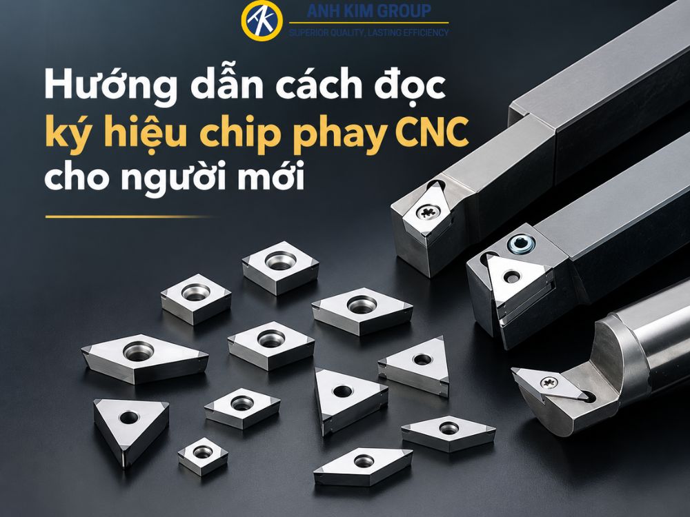 Hướng dẫn cách đọc ký hiệu chip phay CNC cho người mới