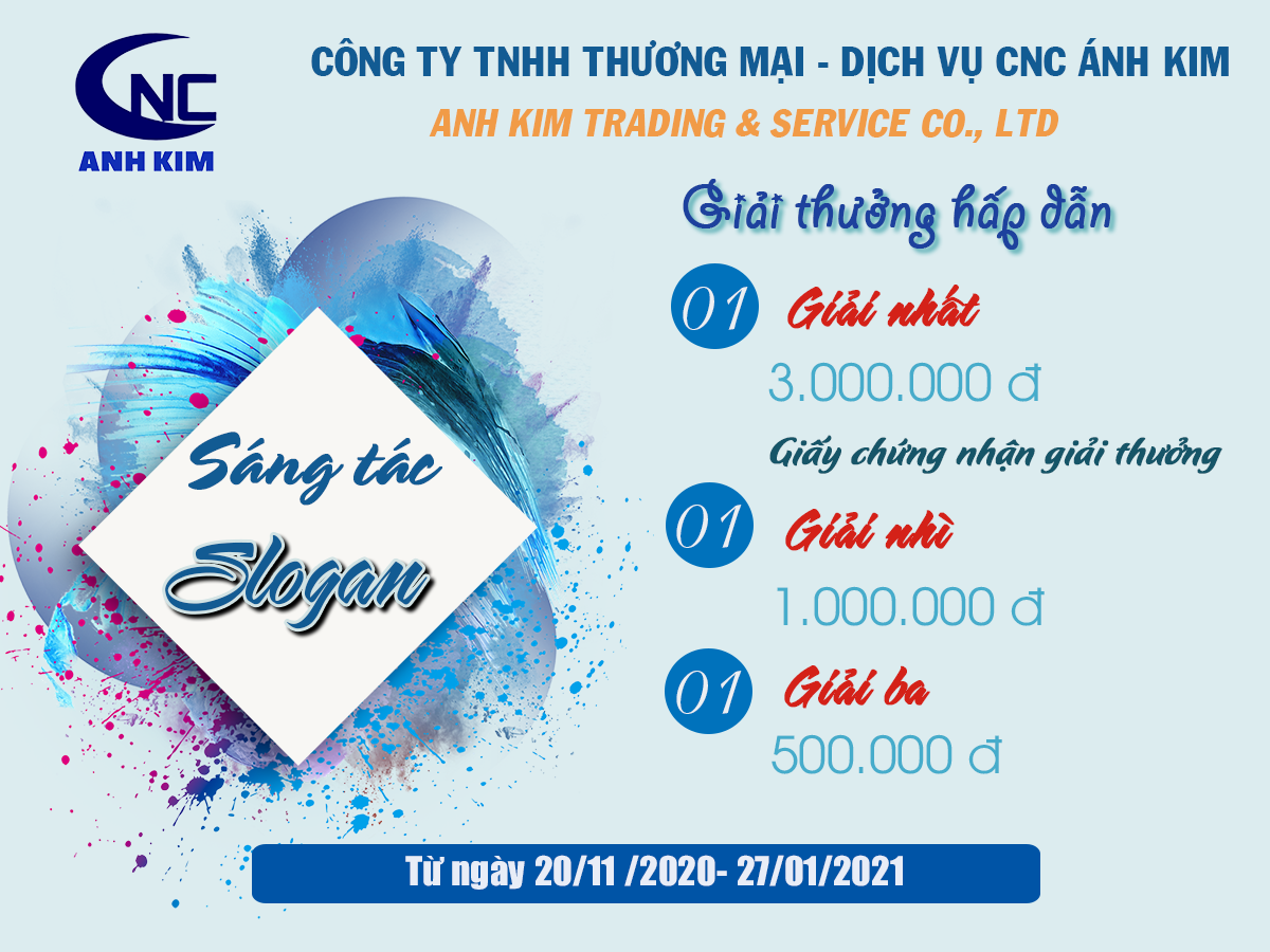 THÔNG BÁO CUỘC THI SLOGAN