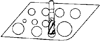 Kiểm tra đường kính dao cắt bằng dụng cụ đo cắm