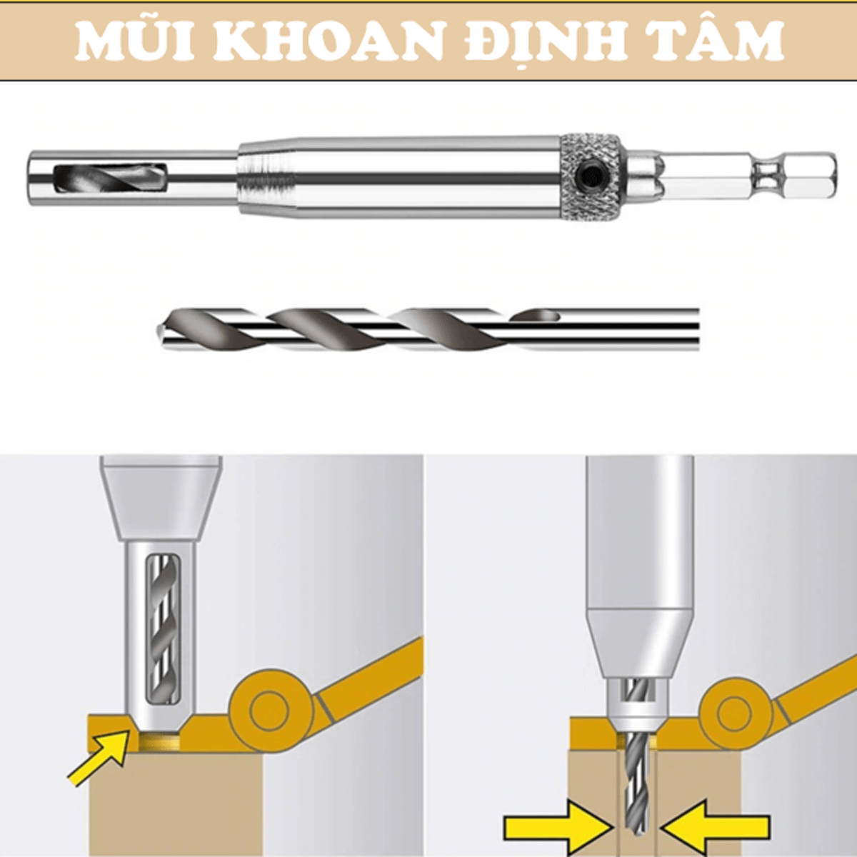Mũi khoan Định Tâm là gì? Sự khác biệt giữa Mũi Khoan Định tâm và Mũi khoan Điểm?