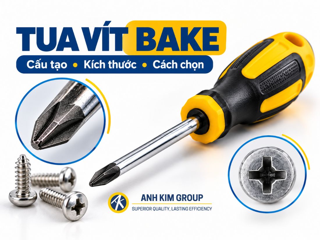 Vít Bake  (Tournevis parker)