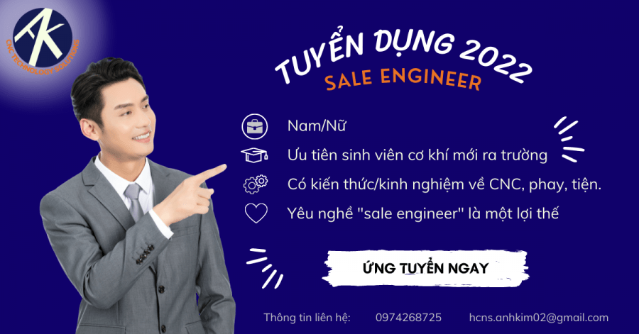 tuyển nhân viên kinh doanh - sale engineer