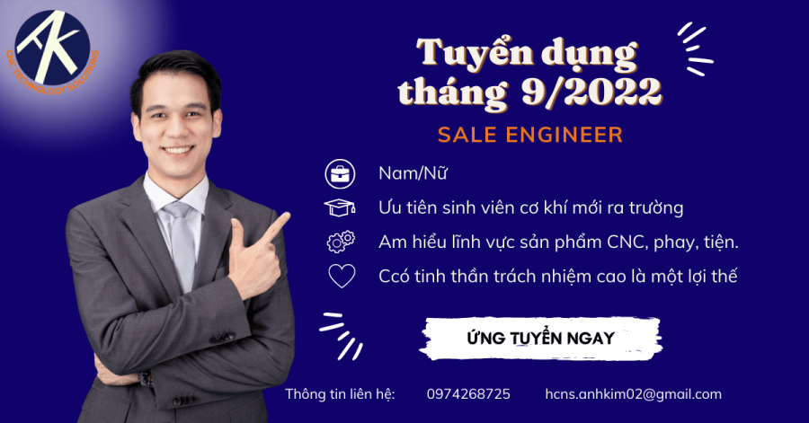 Tuyen nhan vien sale cnc anh kim tuyen dung thang 9 năm 2022