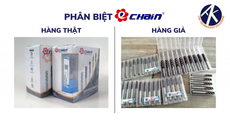 phân biệt hàng Echain thật giả