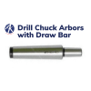 Drill Chuck Arbors with Draw Bar