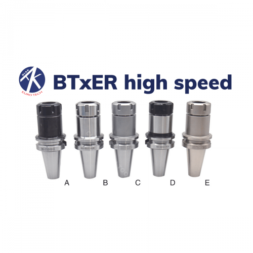 BTxER high speed cnc ánh kim tools