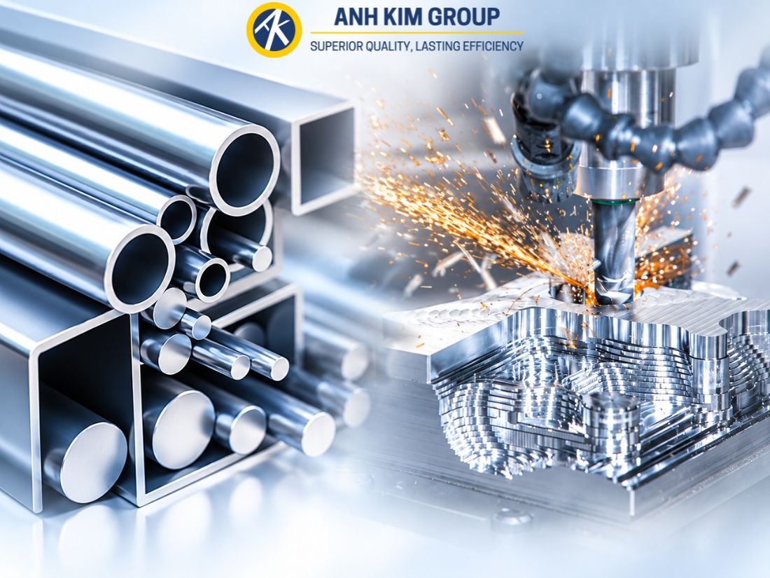 Vật liệu cơ khí trong ngành CNC