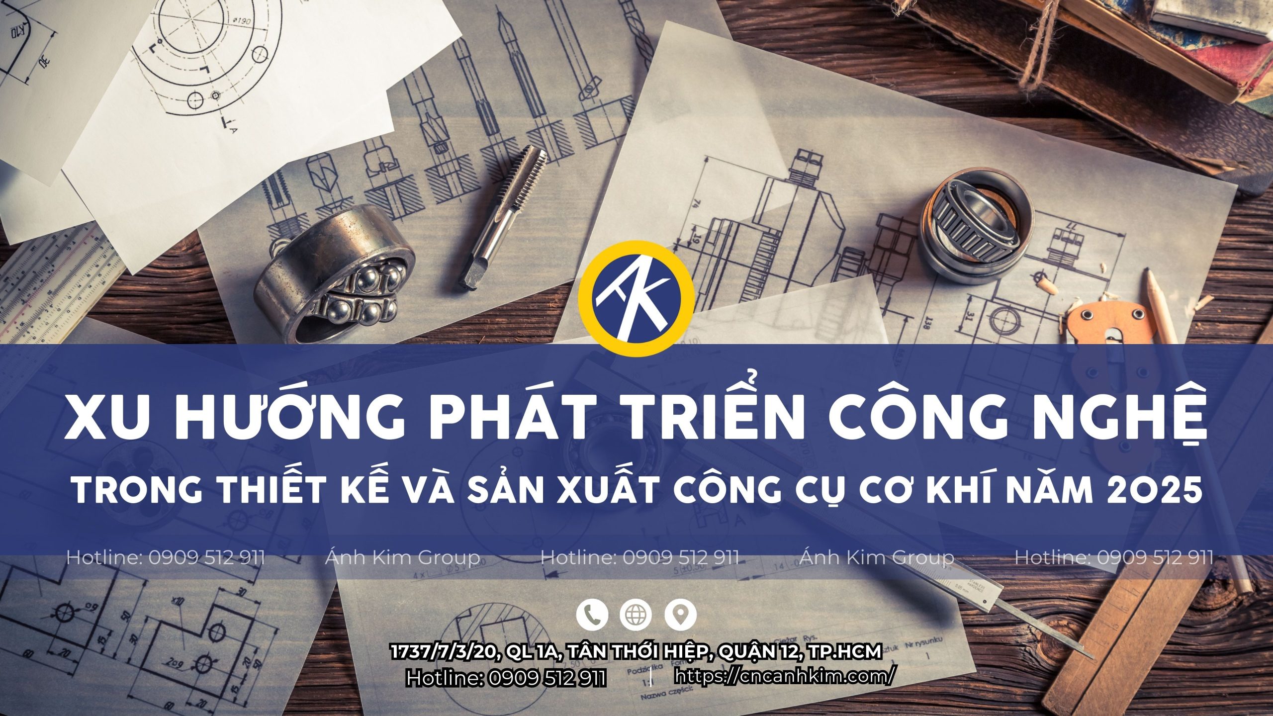 Xu Hướng Phát Triển Công Nghệ Trong Thiết Kế Và Sản Xuất Công Cụ Cơ Khí Năm 2025