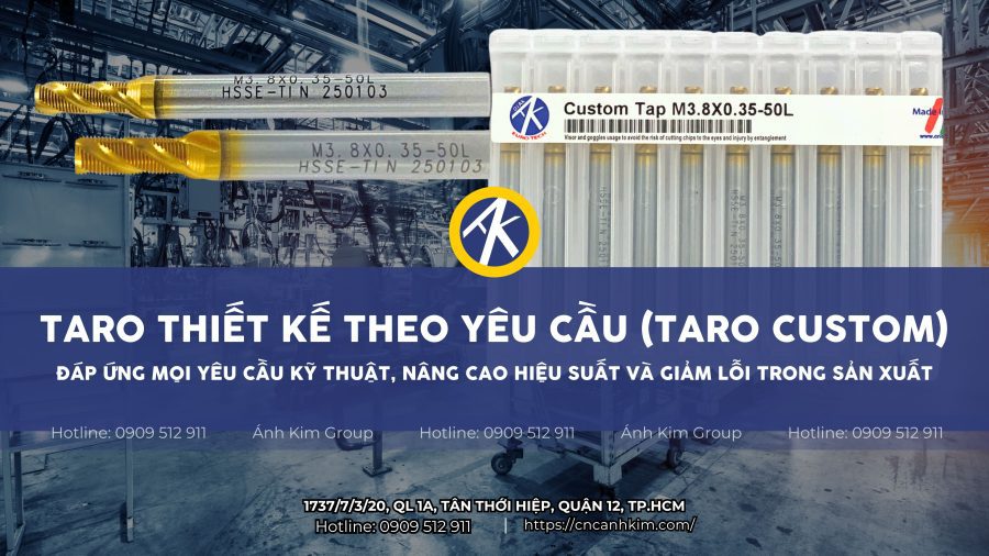 Taro Thiết Kế Theo Yêu Cầu – Đáp Ứng Mọi Yêu Cầu Kỹ Thuật