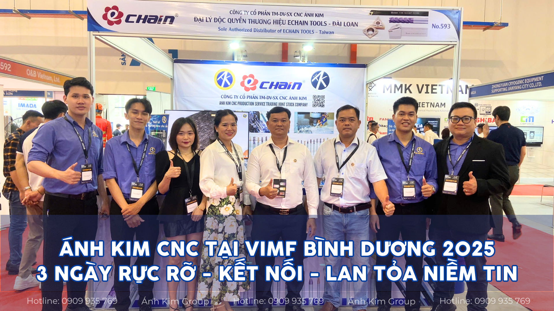 Ánh Kim CNC Tại VIMF 2025: 3 Ngày Rực Rỡ – Kết Nối – Lan Tỏa Niềm Tin