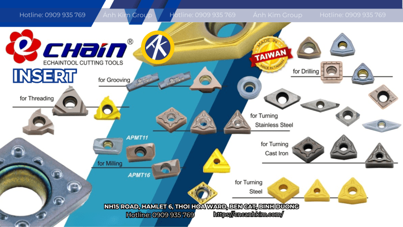 Tất cả các sản phẩm insert của Echain