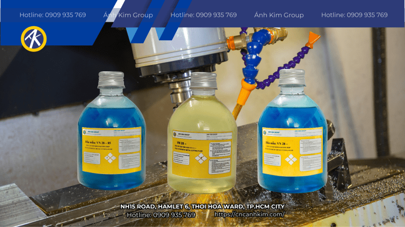 Đôi nét về dầu cắt gọt cnc