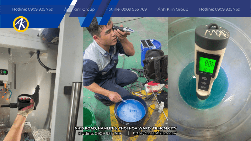 Những điều nên làm khi sử dụng dầu cắt gọt cnc