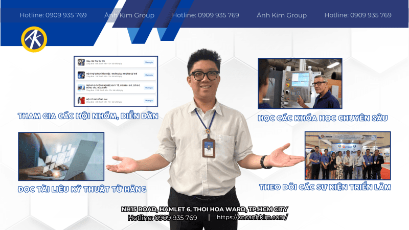 Tinh thần học hỏi và cập nhật công nghệ mới