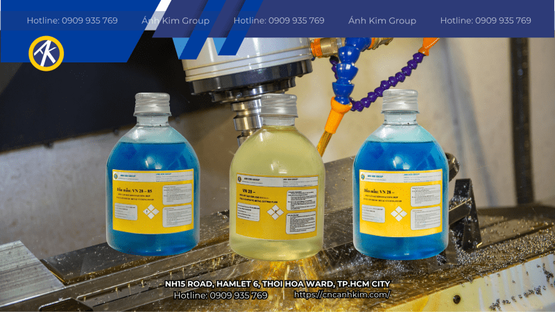 Dầu bôi trơn, trợ thủ đắc lực không thể thiếu trong gia công cơ khí