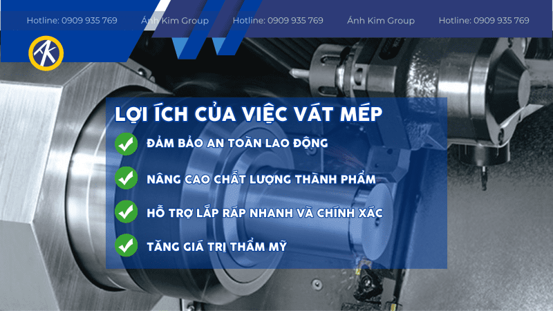 Lợi ích của việc vát mép
