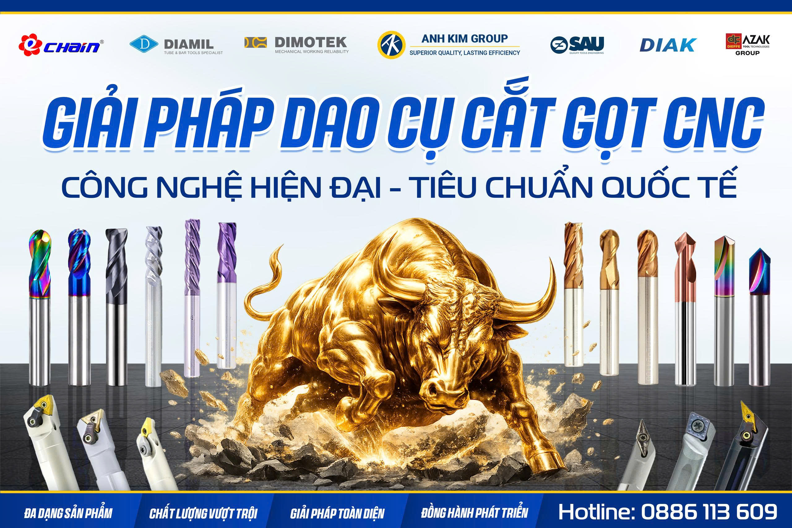 Địa chỉ mua dao phay CNC giá tốt