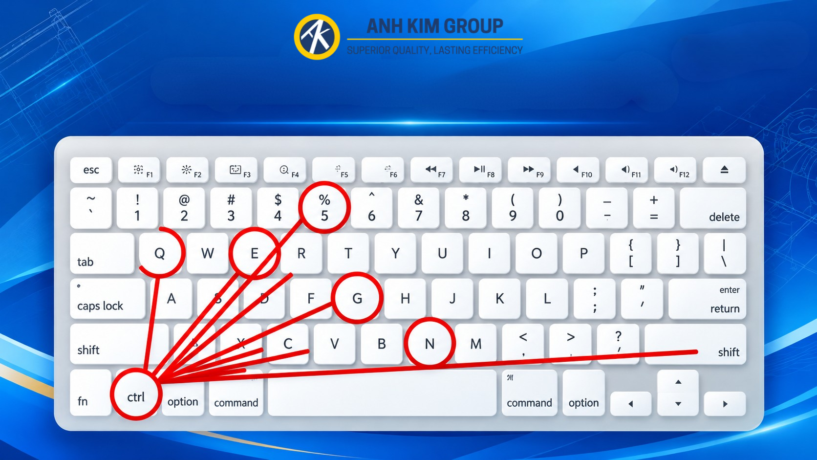 CNC Ánh Kim gợi ý các phím tắt AutoCAD thông dụng